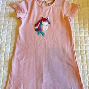 Luigi Pink Unicorn Dress